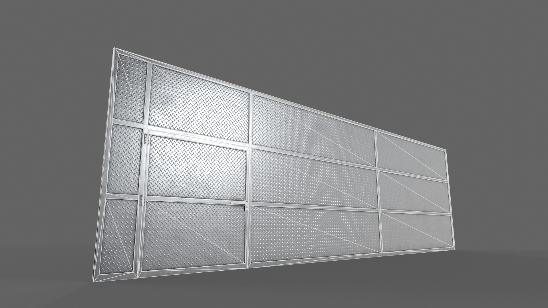 PBR Door Prison Cell 3D Model Collection_84