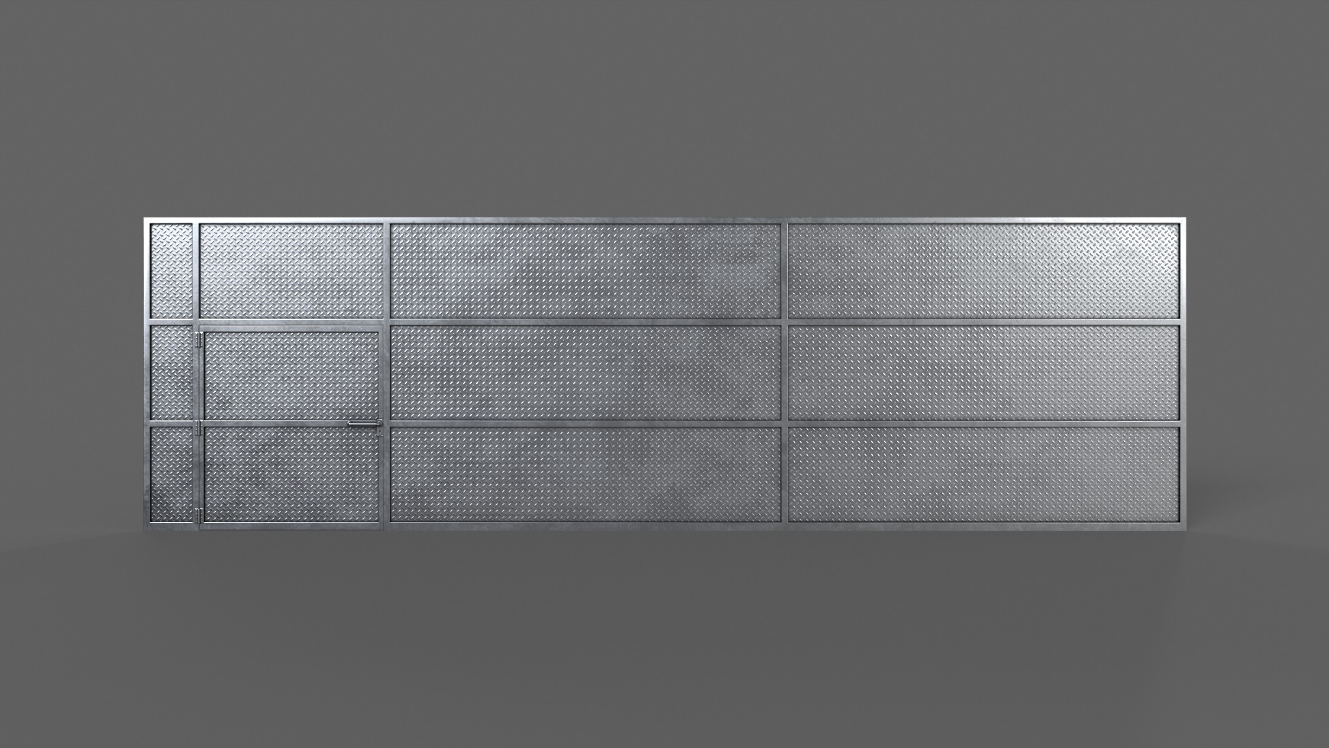 PBR Door Prison Cell 3D Model Collection_30