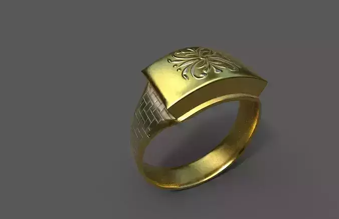 High-Quality 3D Ring Model
