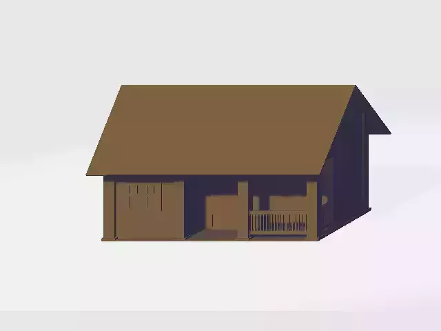 Simple Poly House