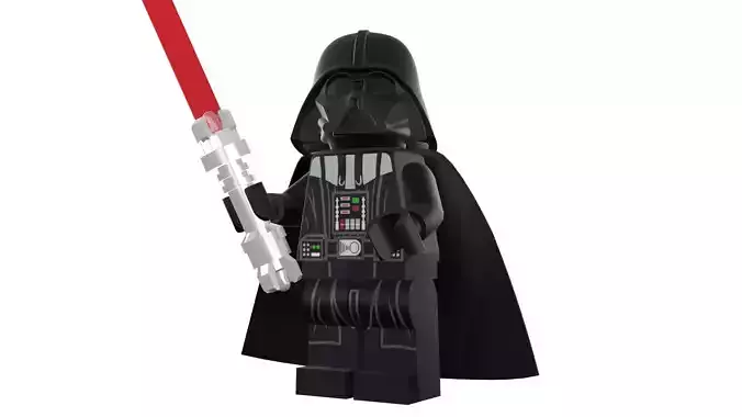 3D print minifigure - Lord Darth-Vader