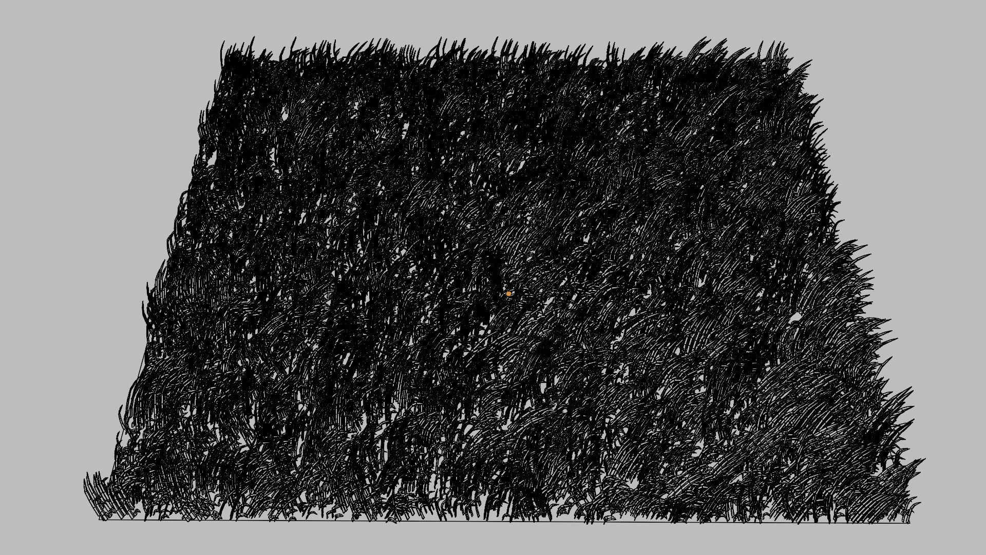 Grass Low-poly 3D model_7