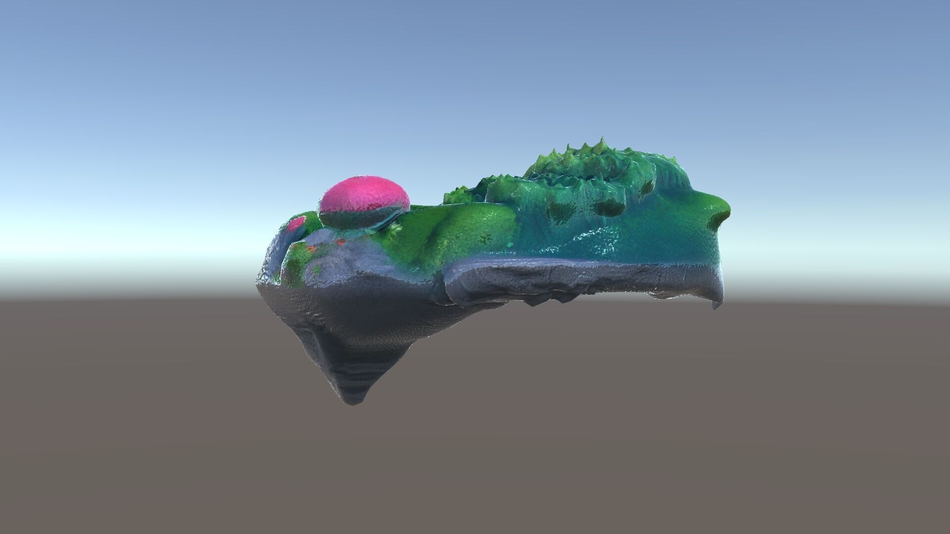 Tropical Island Scene D Model Pack Low-poly 3D model_25