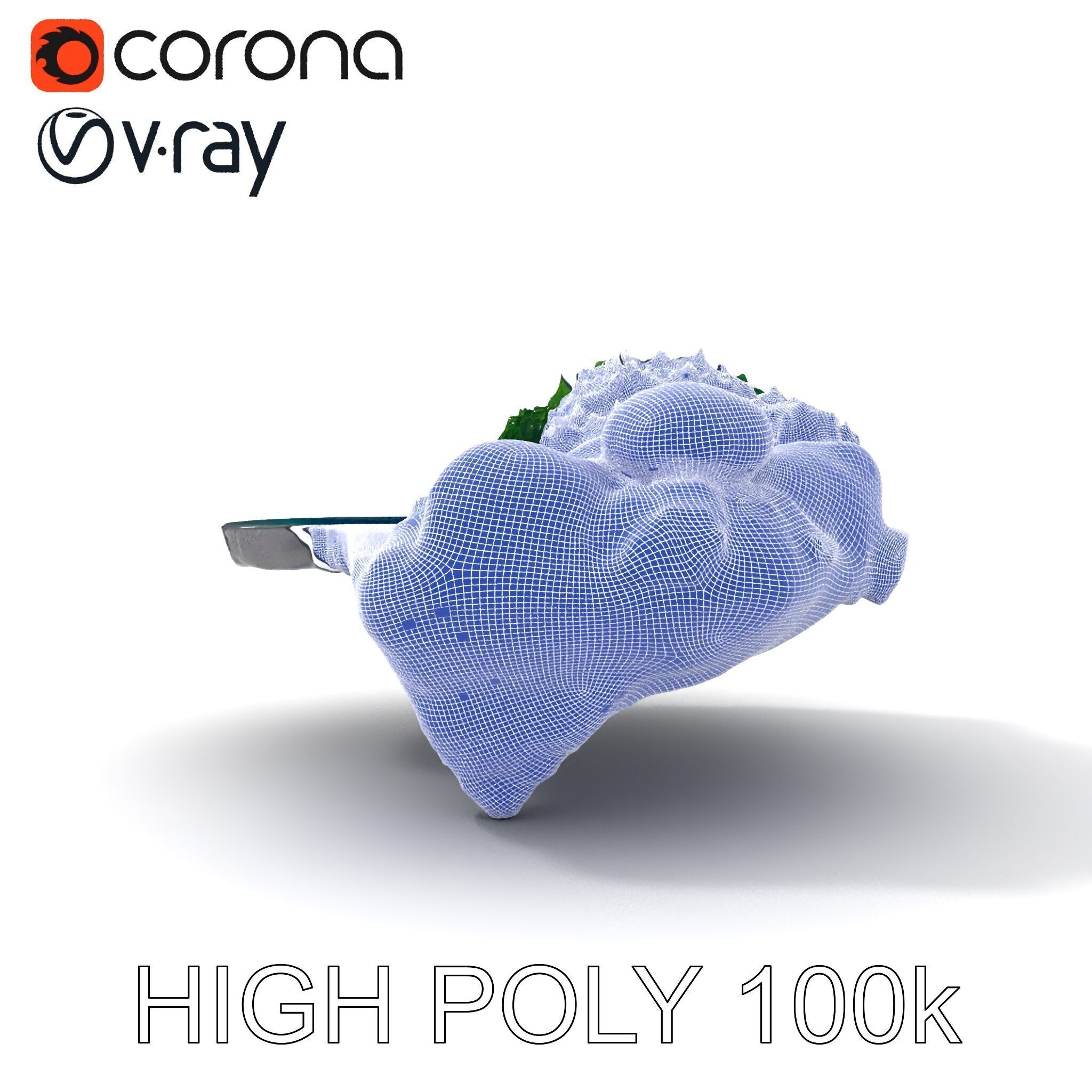 Tropical Island Scene D Model Pack Low-poly 3D model_35