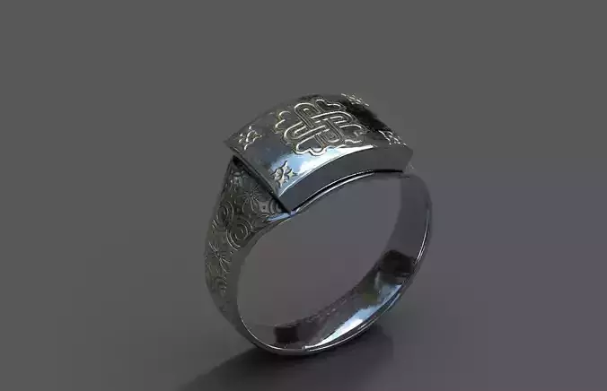 High-Quality 3D Ring Model
