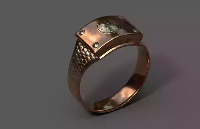 High-Quality 3D Ring Model