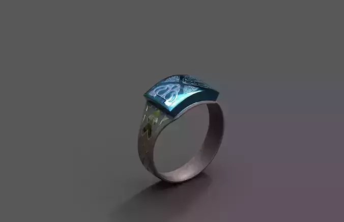 High-Quality 3D Ring Model