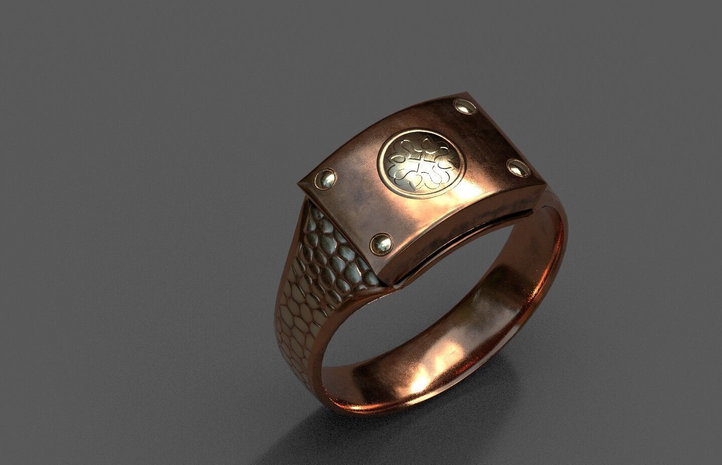 High-Quality 3D Ring Model Pack 4 Low-poly 3D model_15