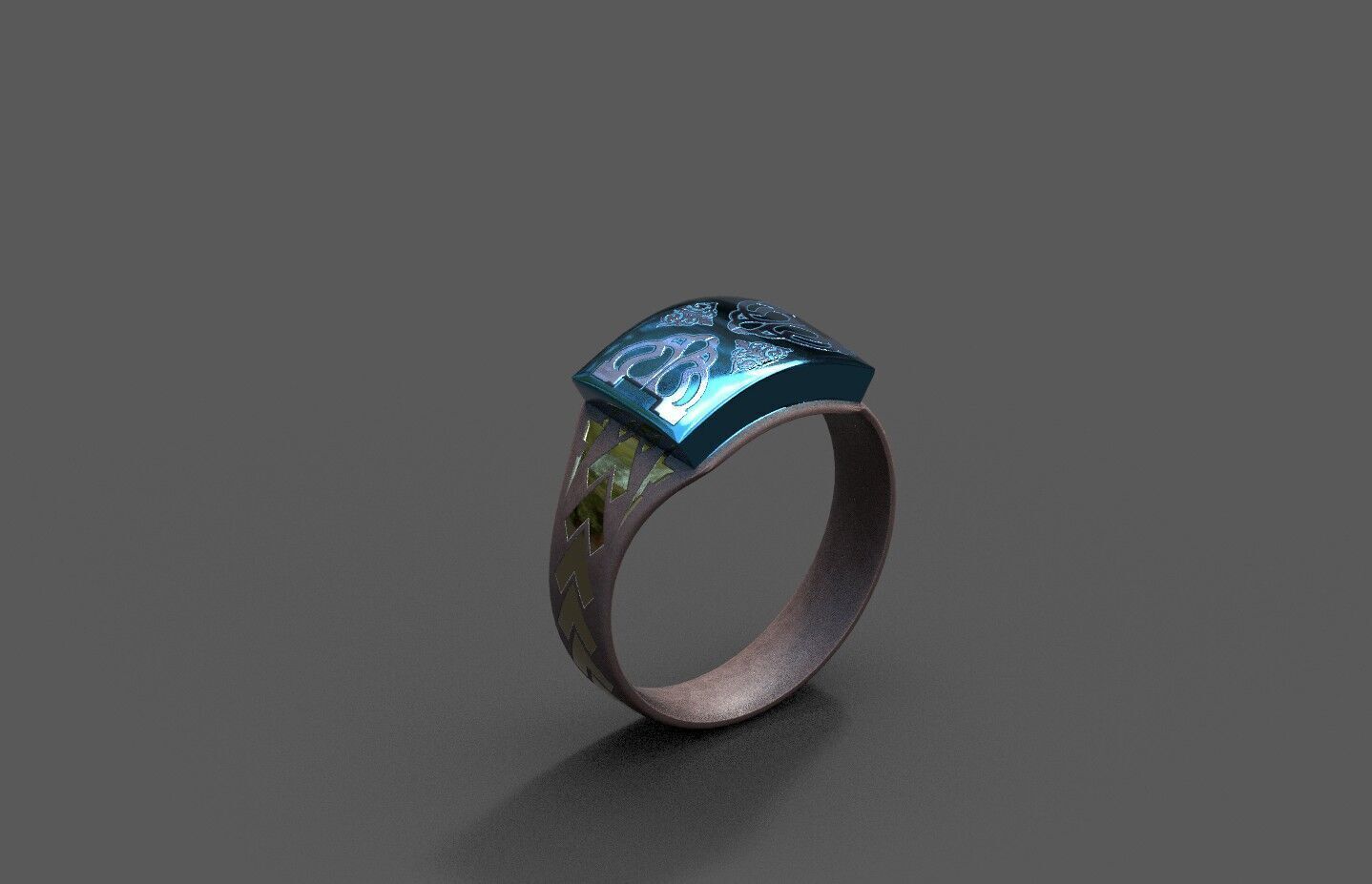 High-Quality 3D Ring Model Pack 4 Low-poly 3D model_16