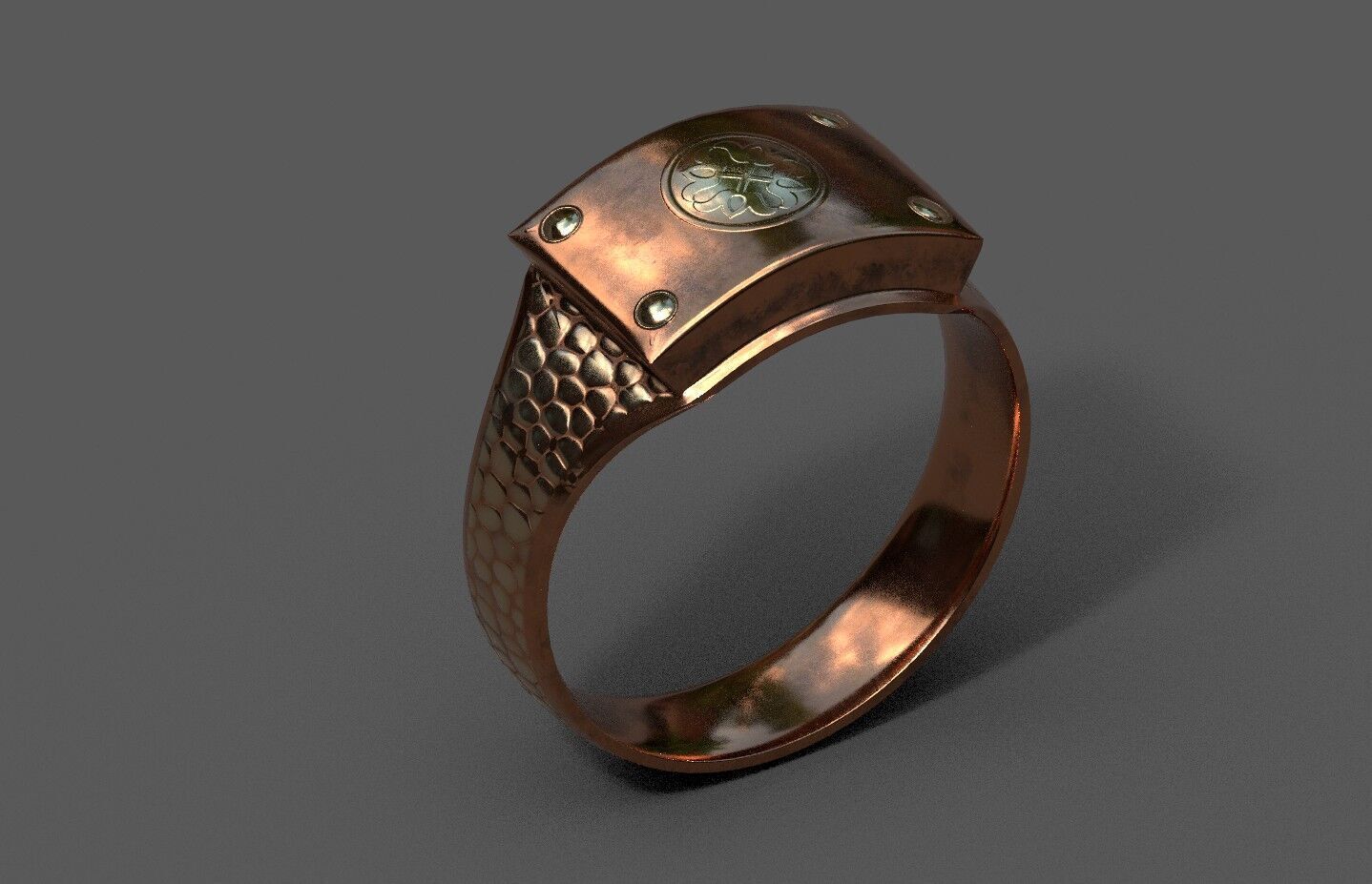 High-Quality 3D Ring Model Pack 4 Low-poly 3D model_11