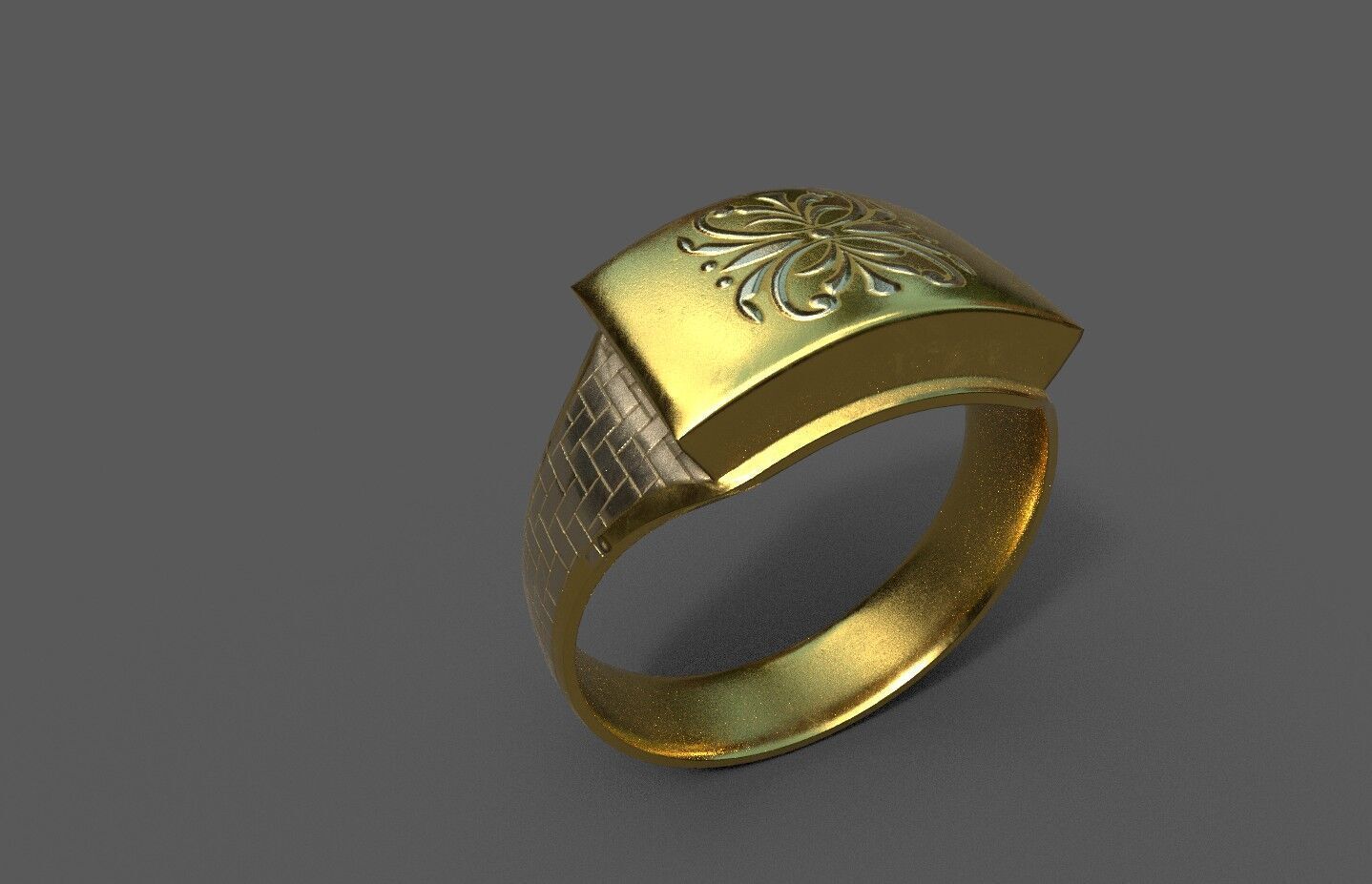 High-Quality 3D Ring Model Pack 4 Low-poly 3D model_1