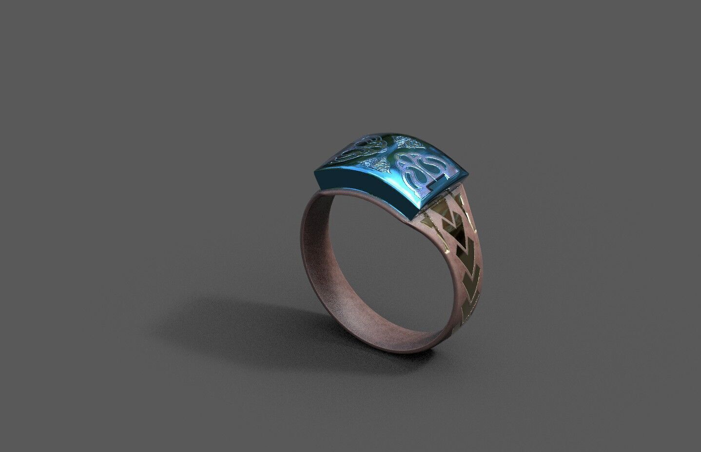 High-Quality 3D Ring Model Pack 4 Low-poly 3D model_17