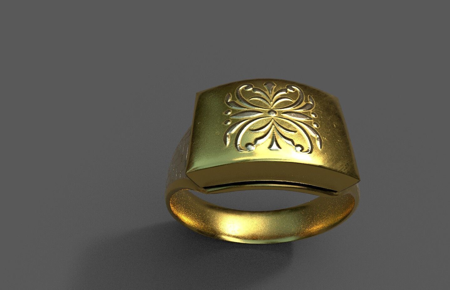 High-Quality 3D Ring Model Pack 4 Low-poly 3D model_5