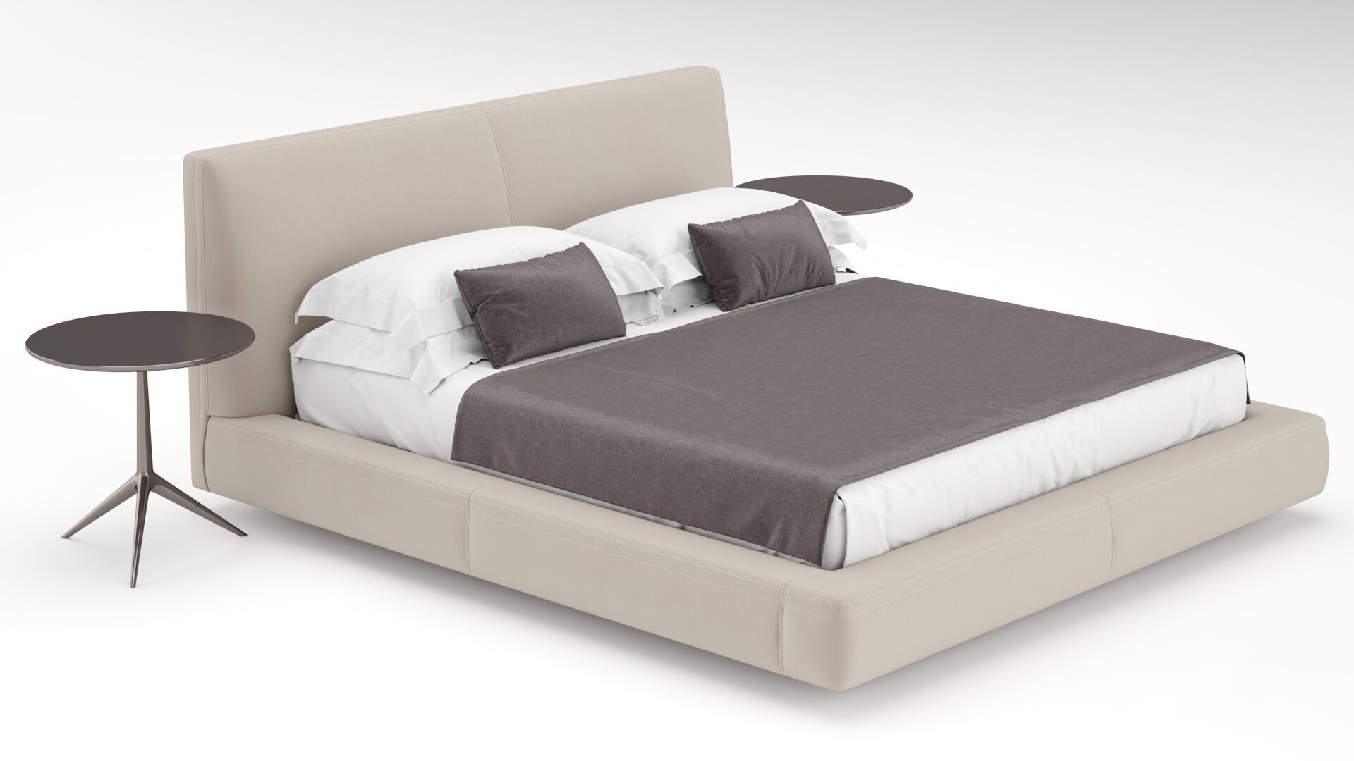 Bed Bebitalia Richard 3D model_1