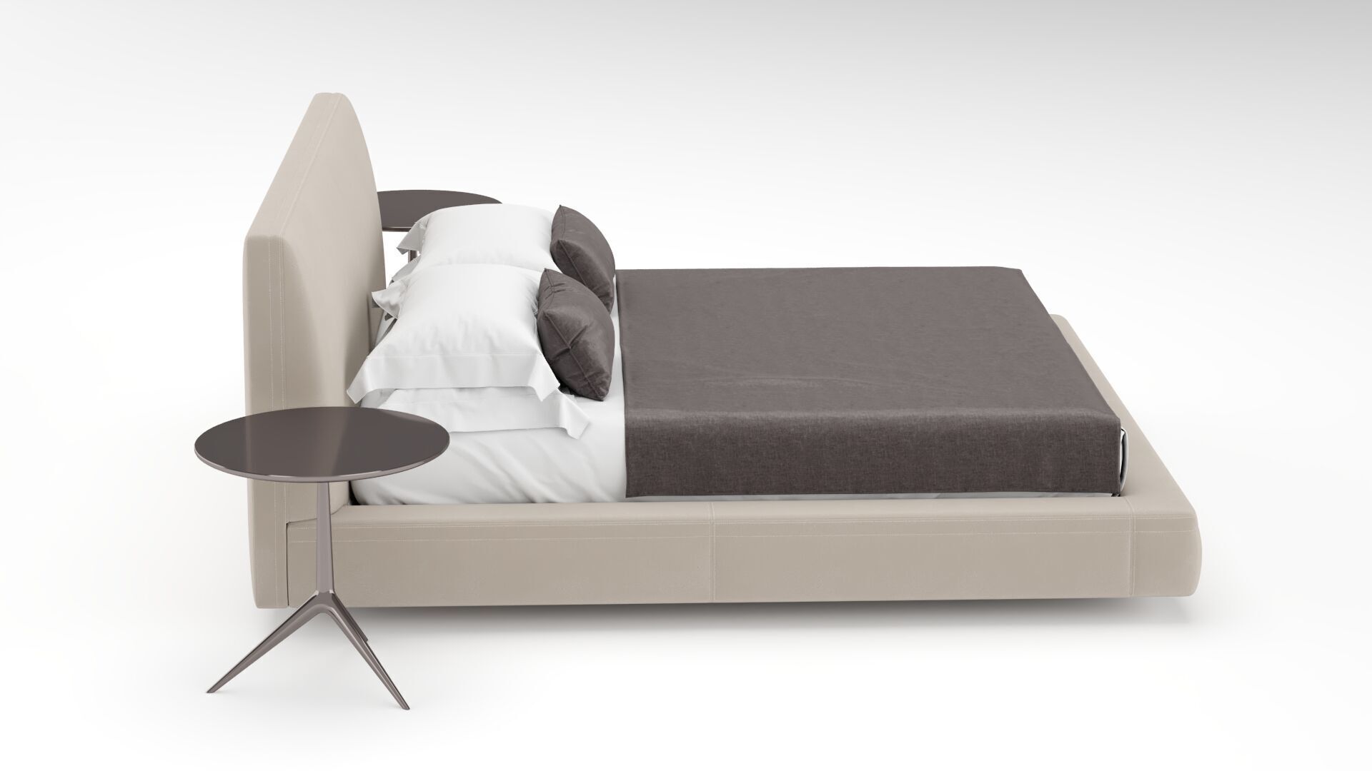 Bed Bebitalia Richard 3D model_2