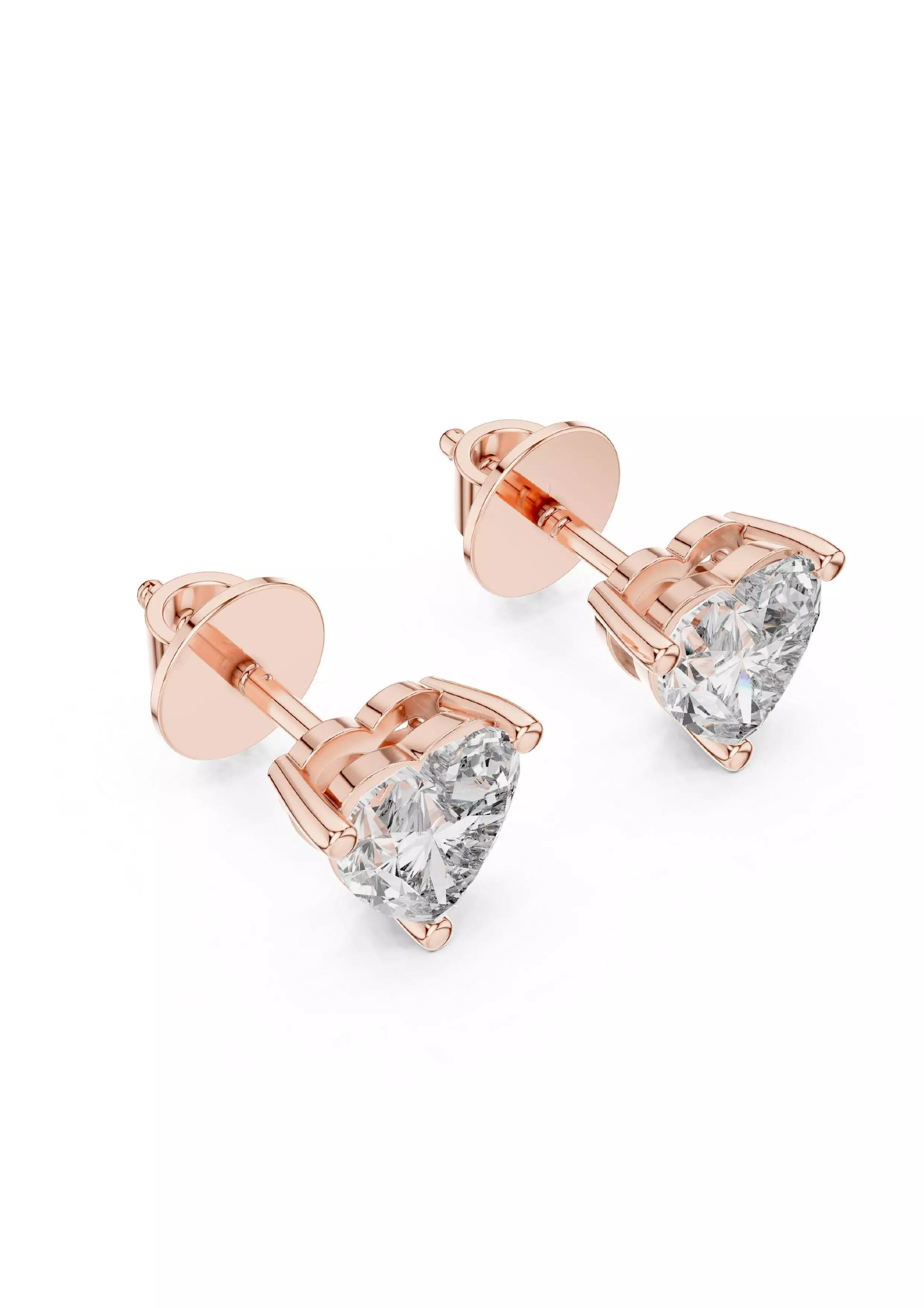 100 Solitaire Ring Earrings Pendant 3D print model_44