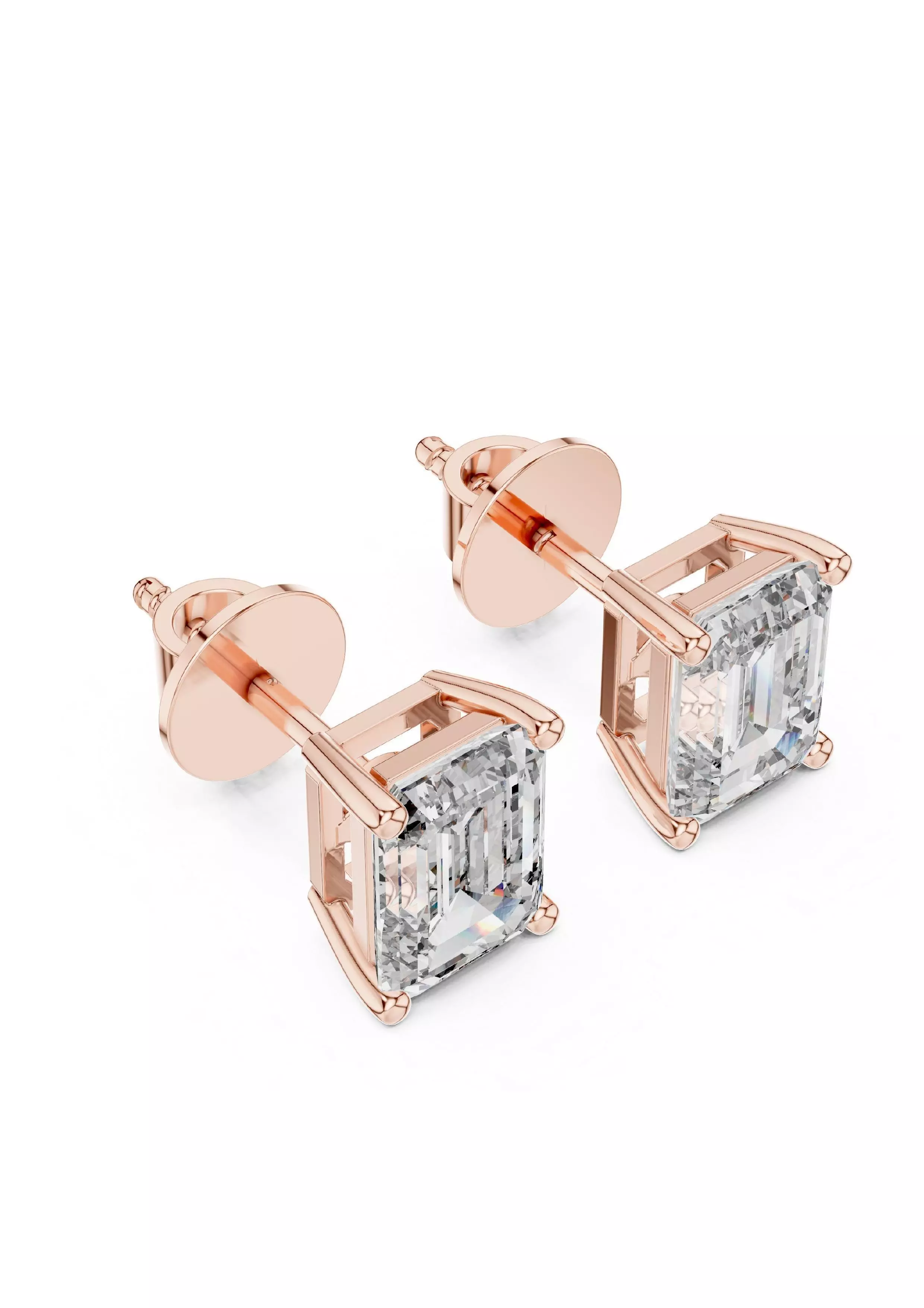 100 Solitaire Ring Earrings Pendant 3D print model_15