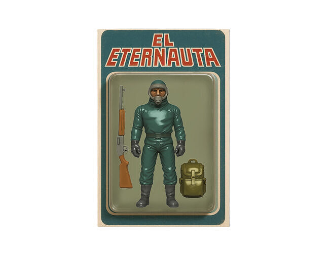 Colectable El Eternauta blister version 3D print model