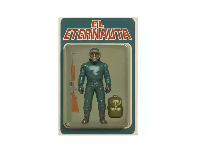 Colectable El Eternauta blister version 3D print model