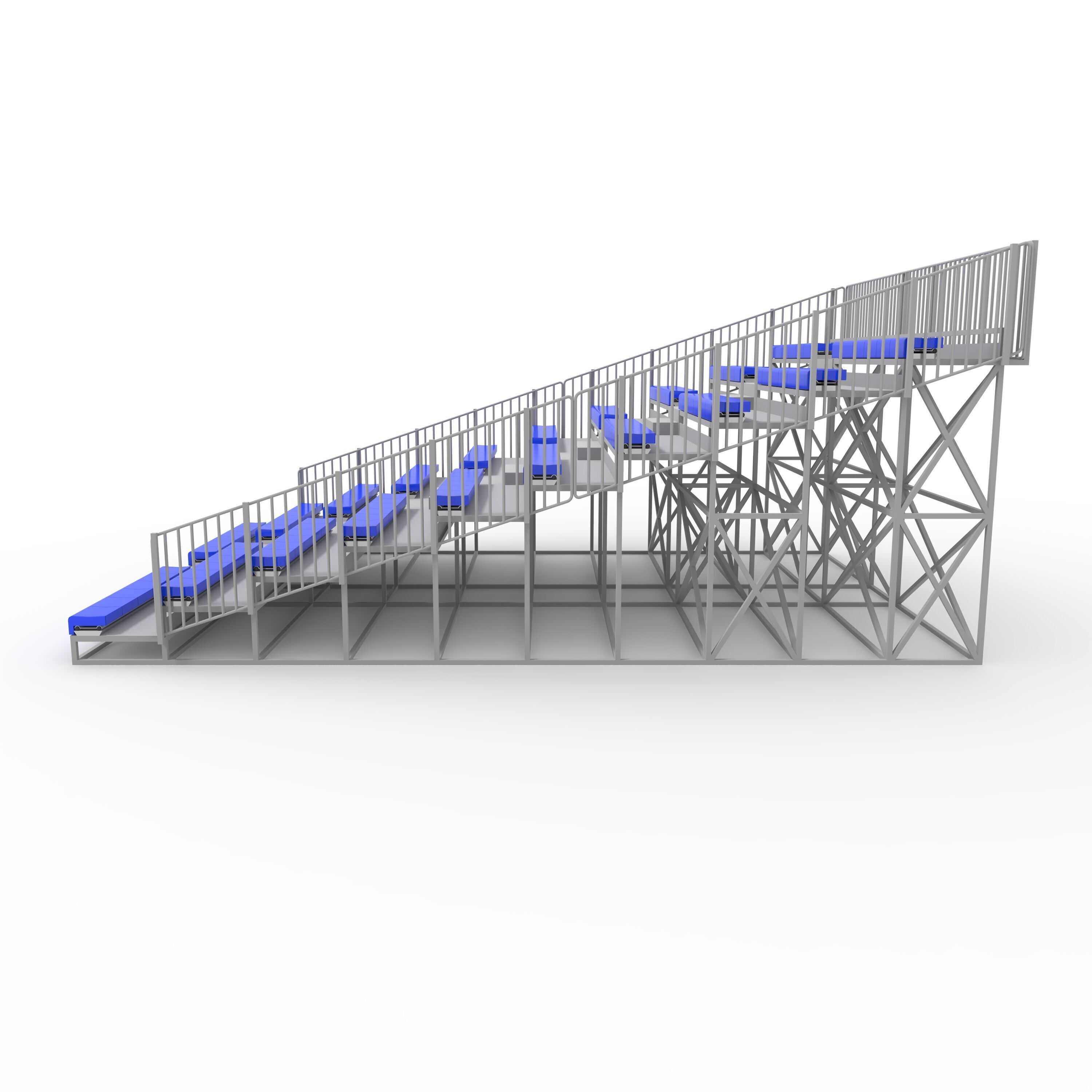 Bleachers 58 3D model_12