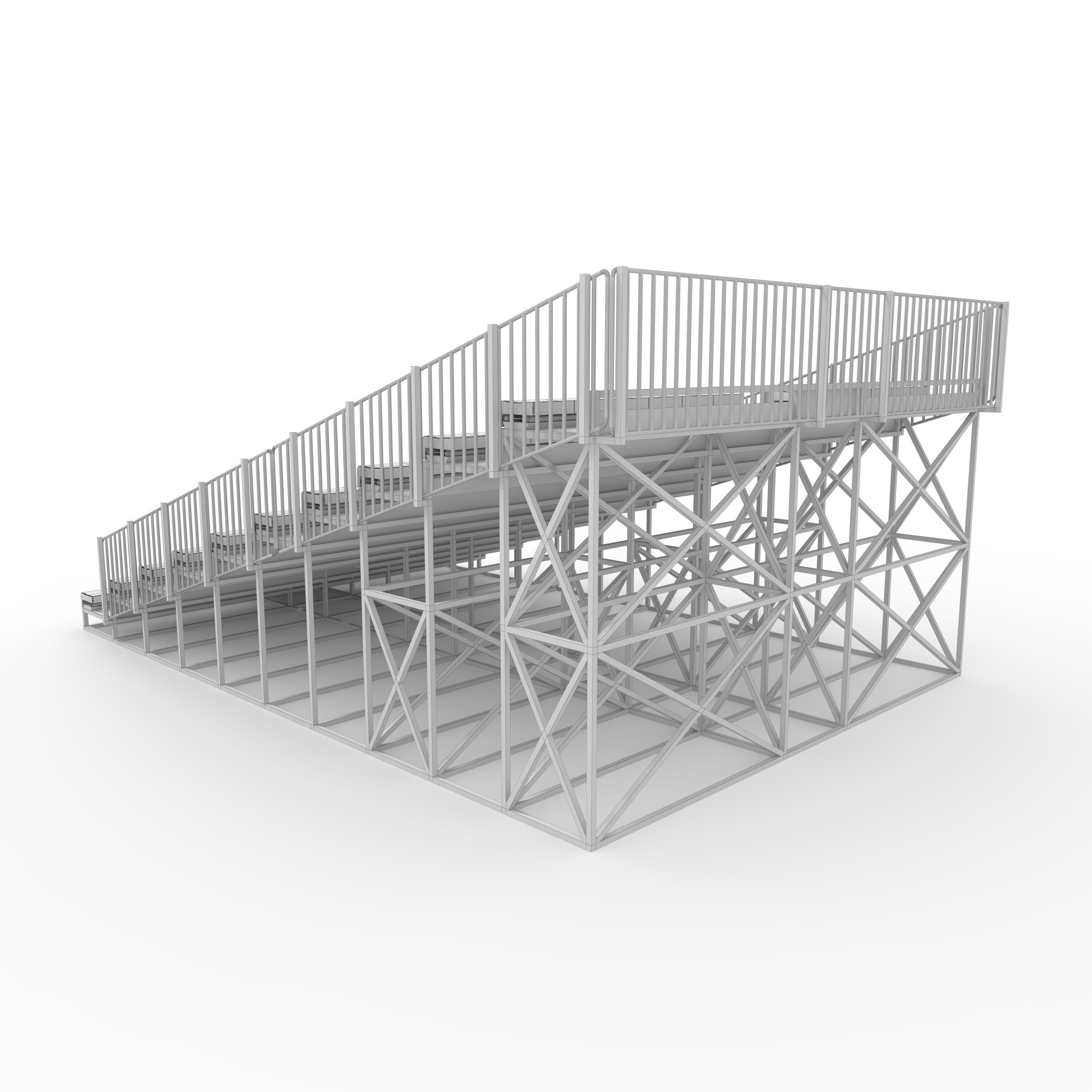 Bleachers 58 3D model_15