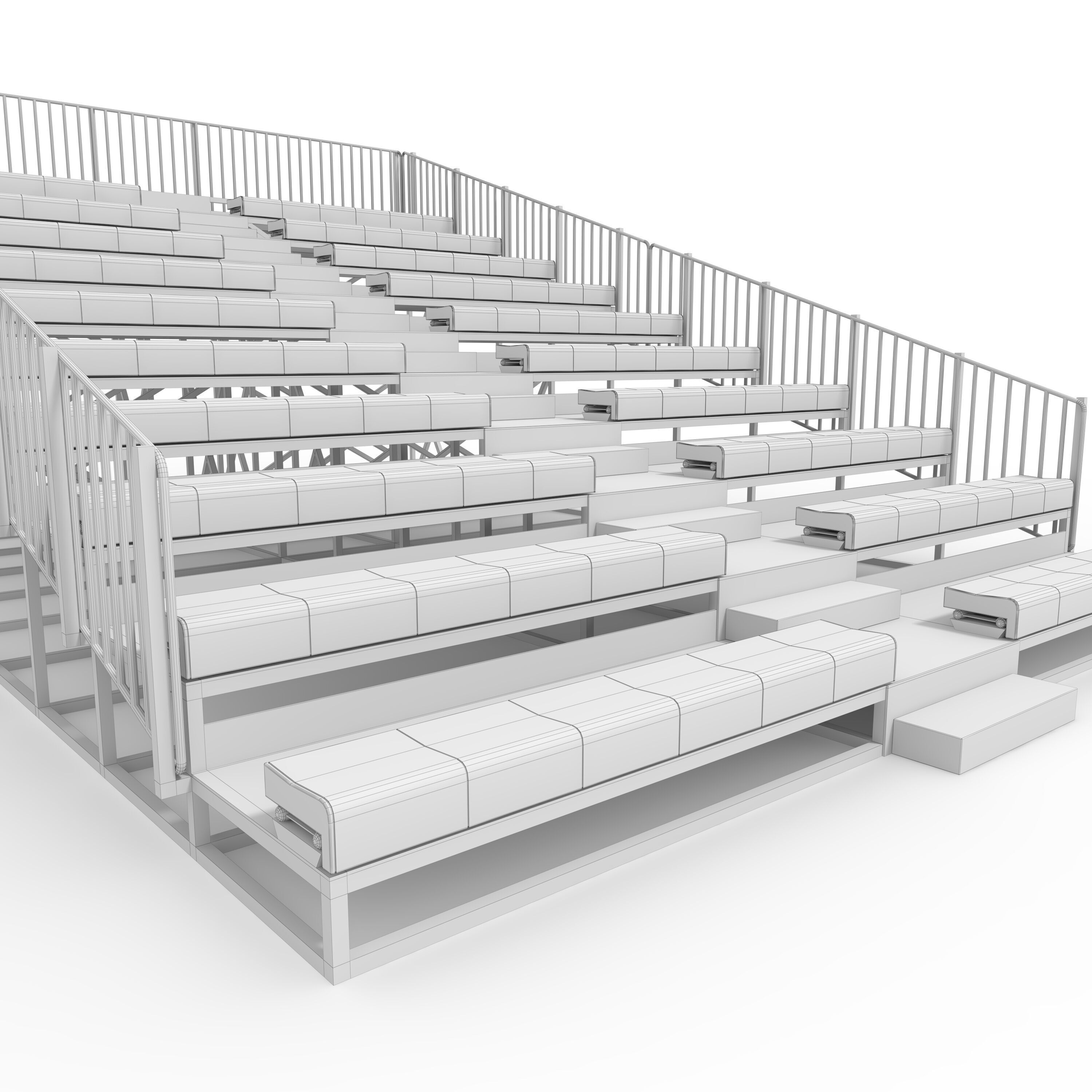 Bleachers 58 3D model_17
