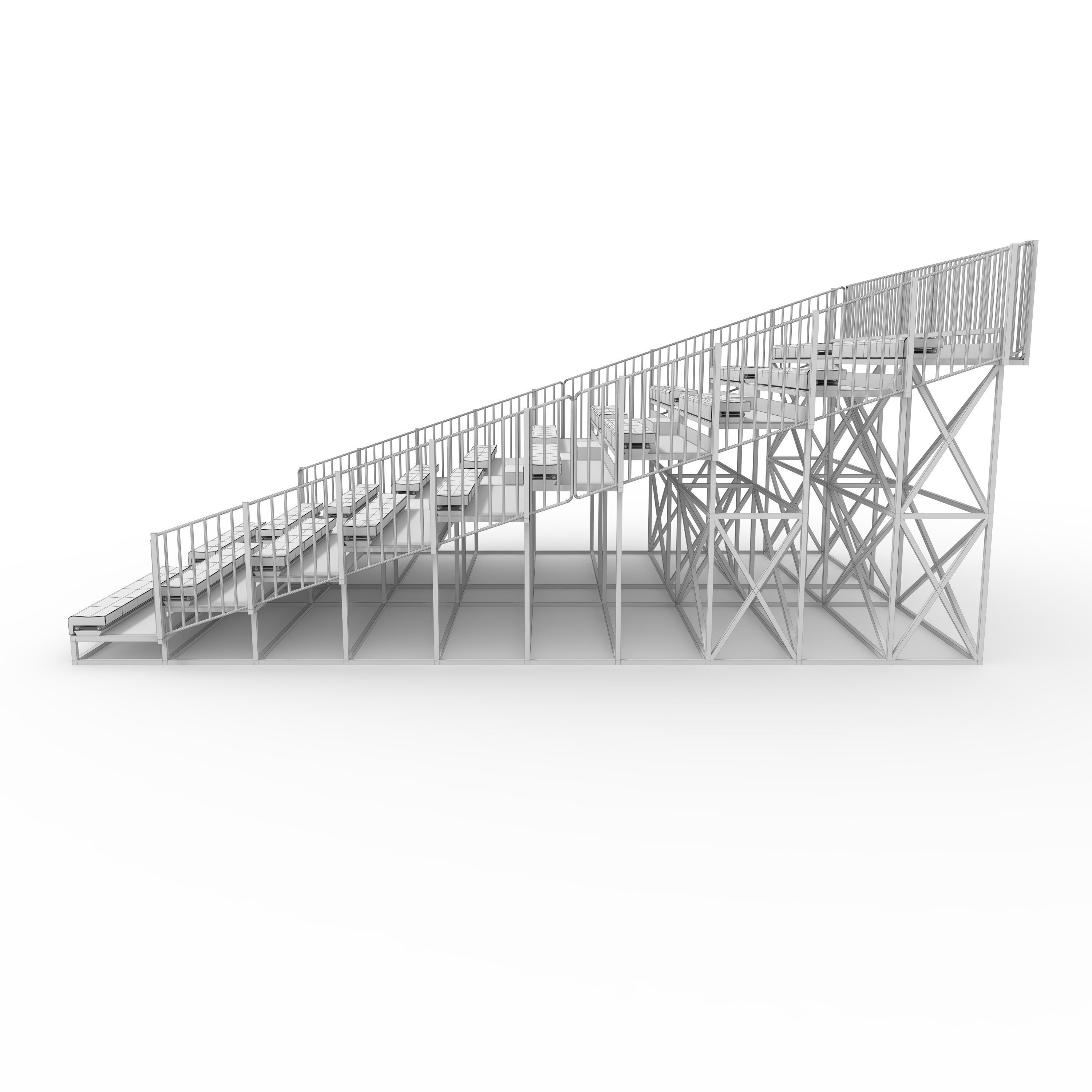 Bleachers 58 3D model_13