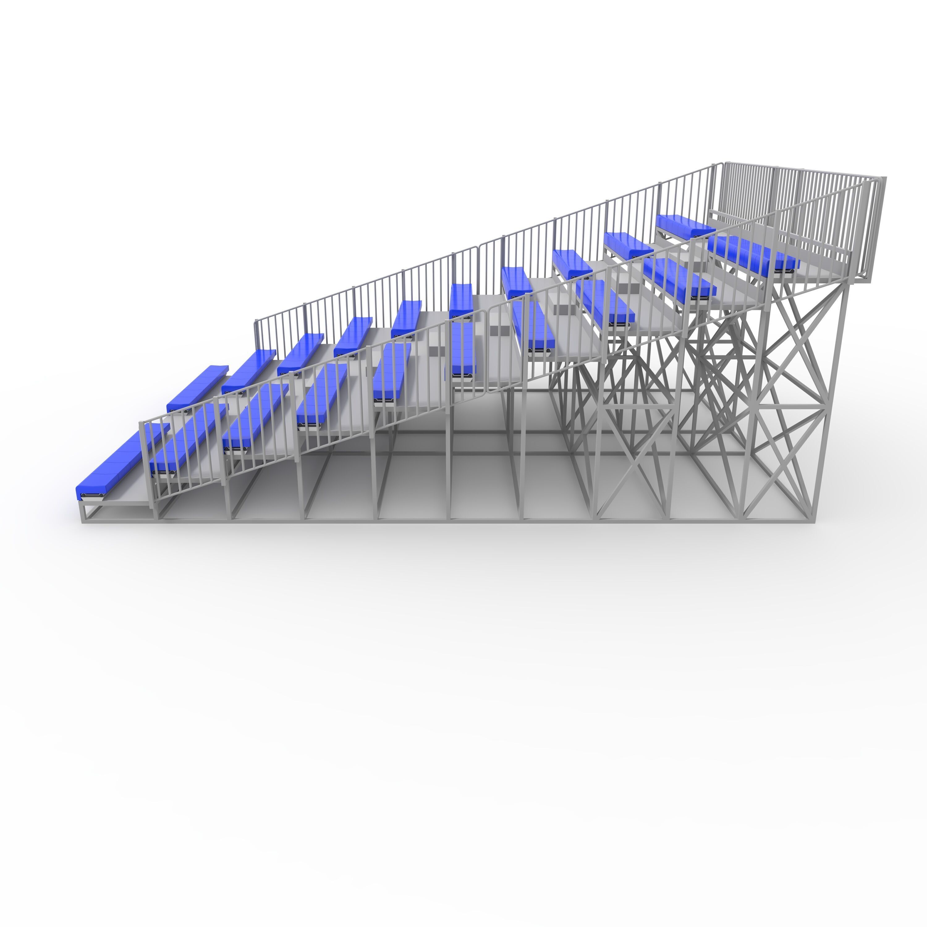 Bleachers 58 3D model_4