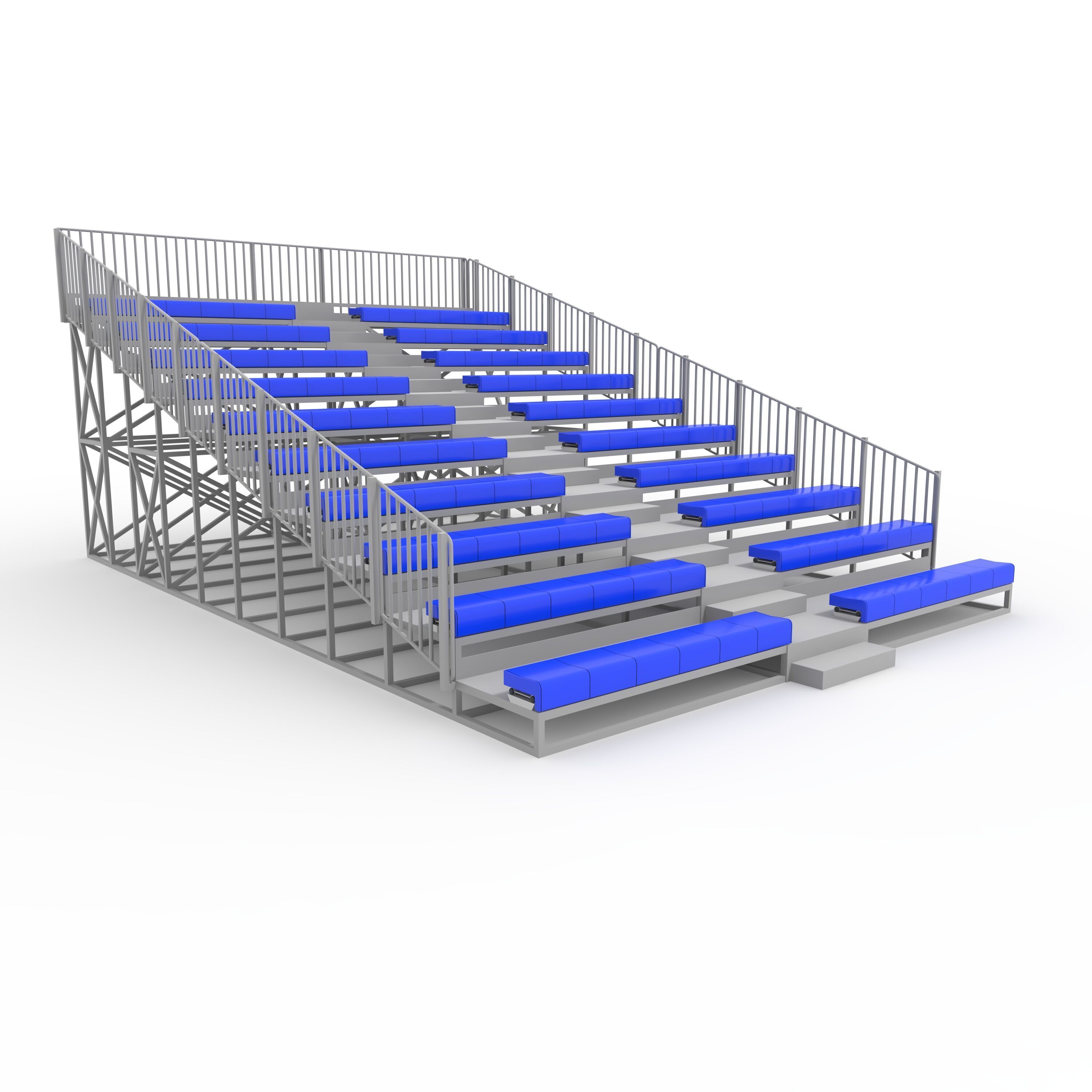 Bleachers 58 3D model_8