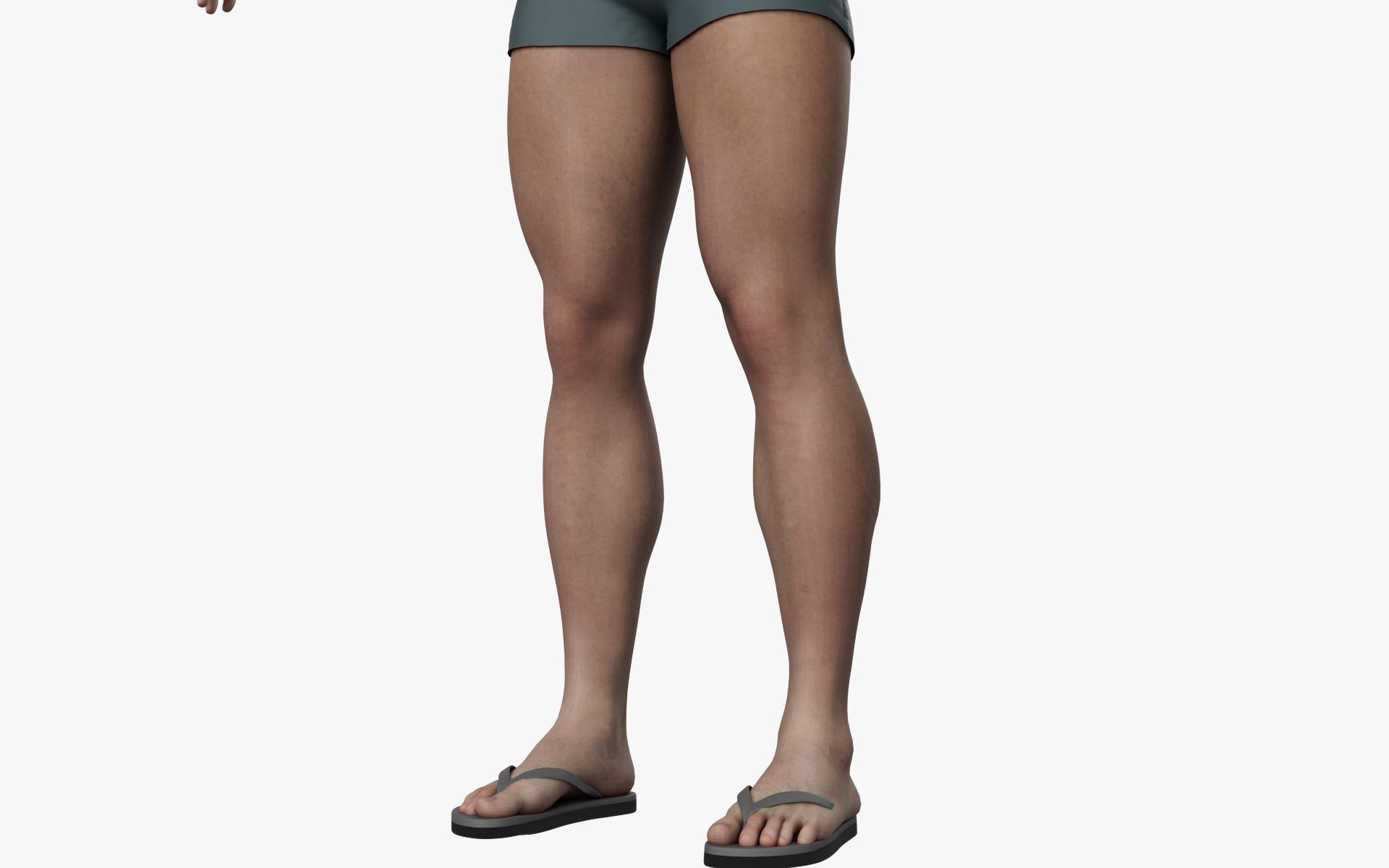 CUSTOM MALE HEAD - BODY MESH FOR METAHUMAN UNREAL ENGINE 5 READY 3D model_6