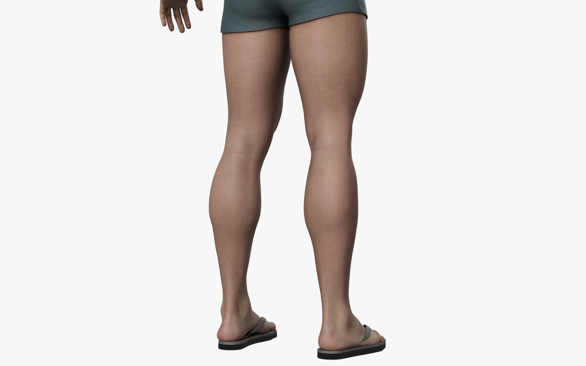 CUSTOM MALE HEAD - BODY MESH FOR METAHUMAN UNREAL ENGINE 5 READY 3D model_7