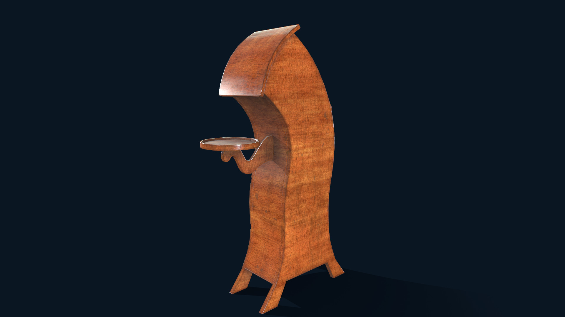 Cabinet Home Kid 3D Model Low-poly 3D model_4