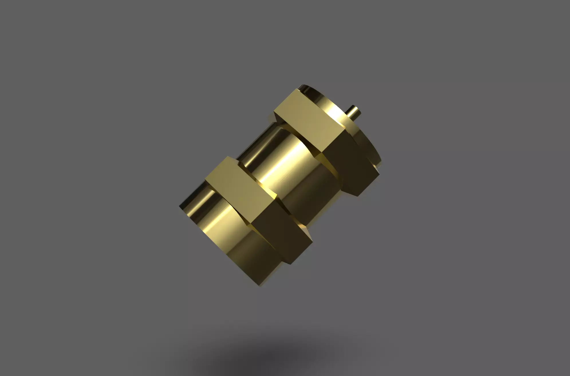 Gas Adapter Free 3D model