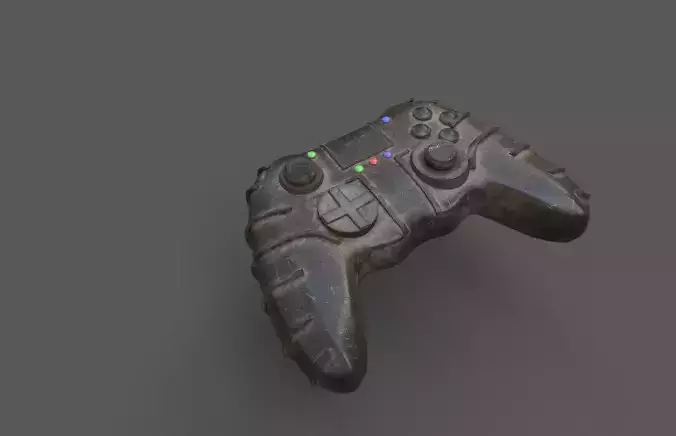 High-Quality 3D gamer control Model