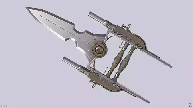 Katar Low-poly 3D model