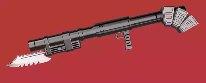 Devil May Cry 3 - Kalina Ann rocket launcher for cosplay 3D print model