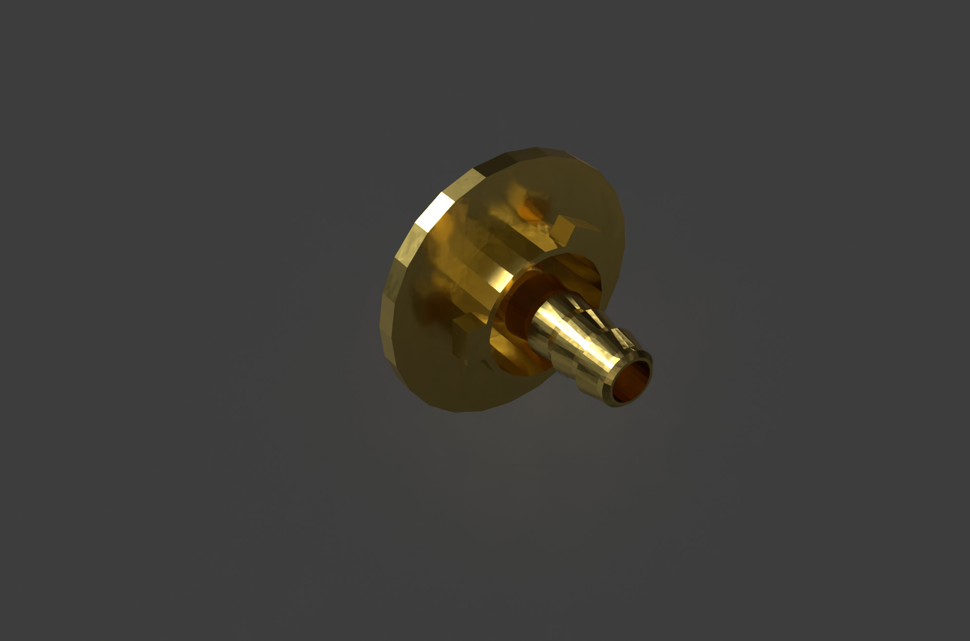 Gas Connector Free 3D model_1