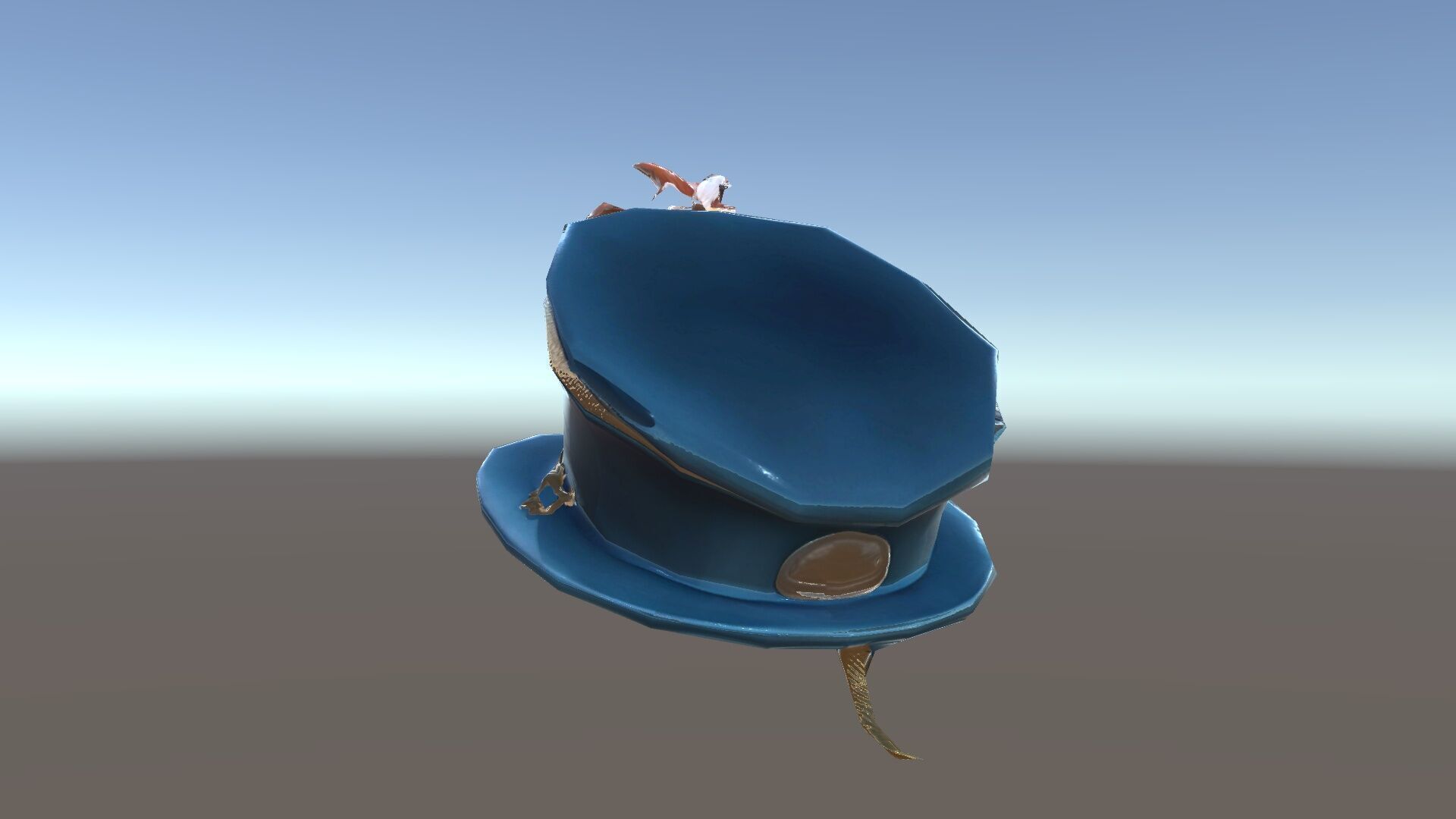 Ornate Military Hat D Model Pack Low-poly 3D model_10