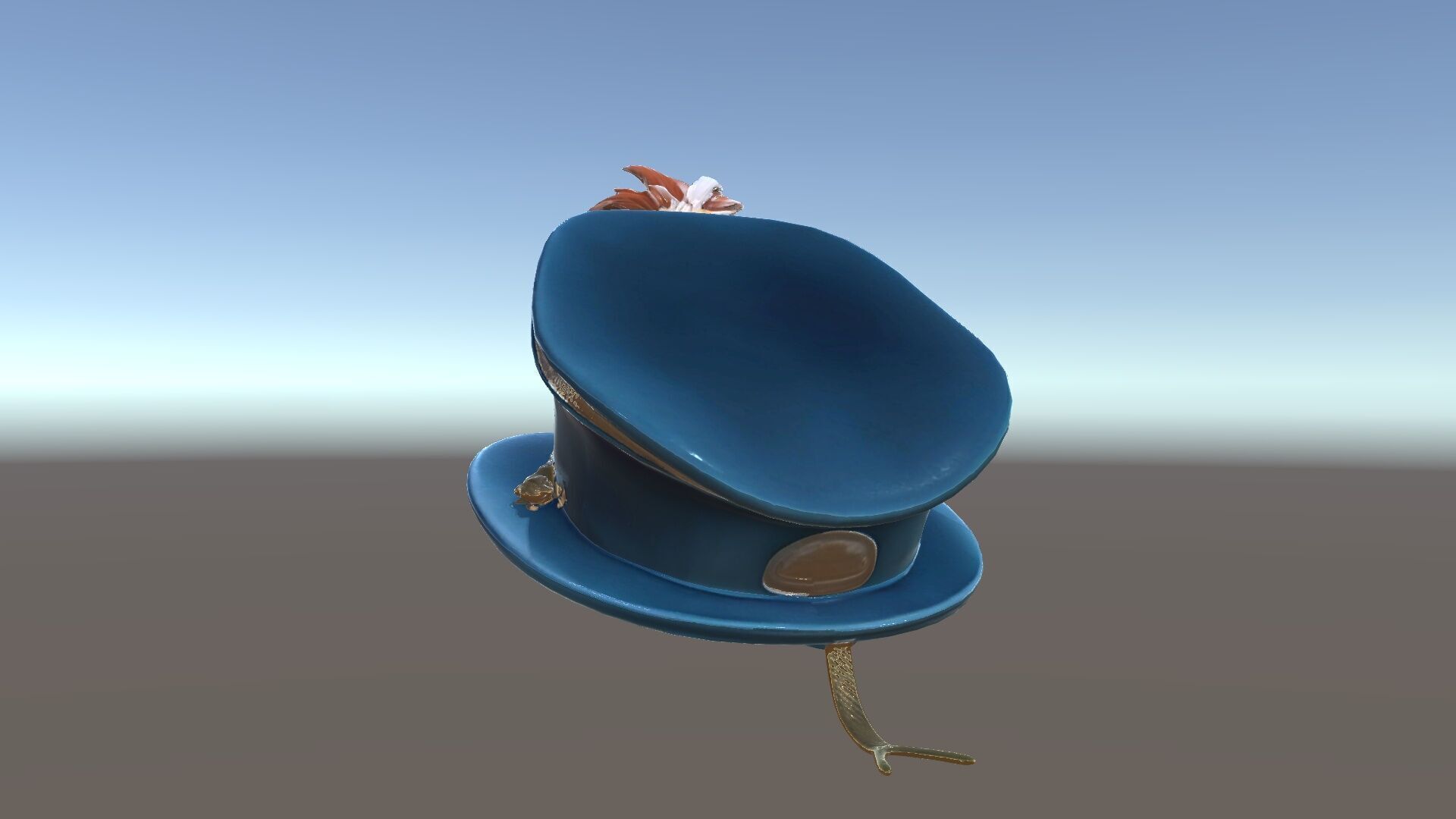 Ornate Military Hat D Model Pack Low-poly 3D model_25