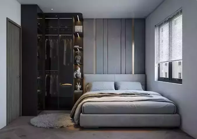 Bedroom Interior Model