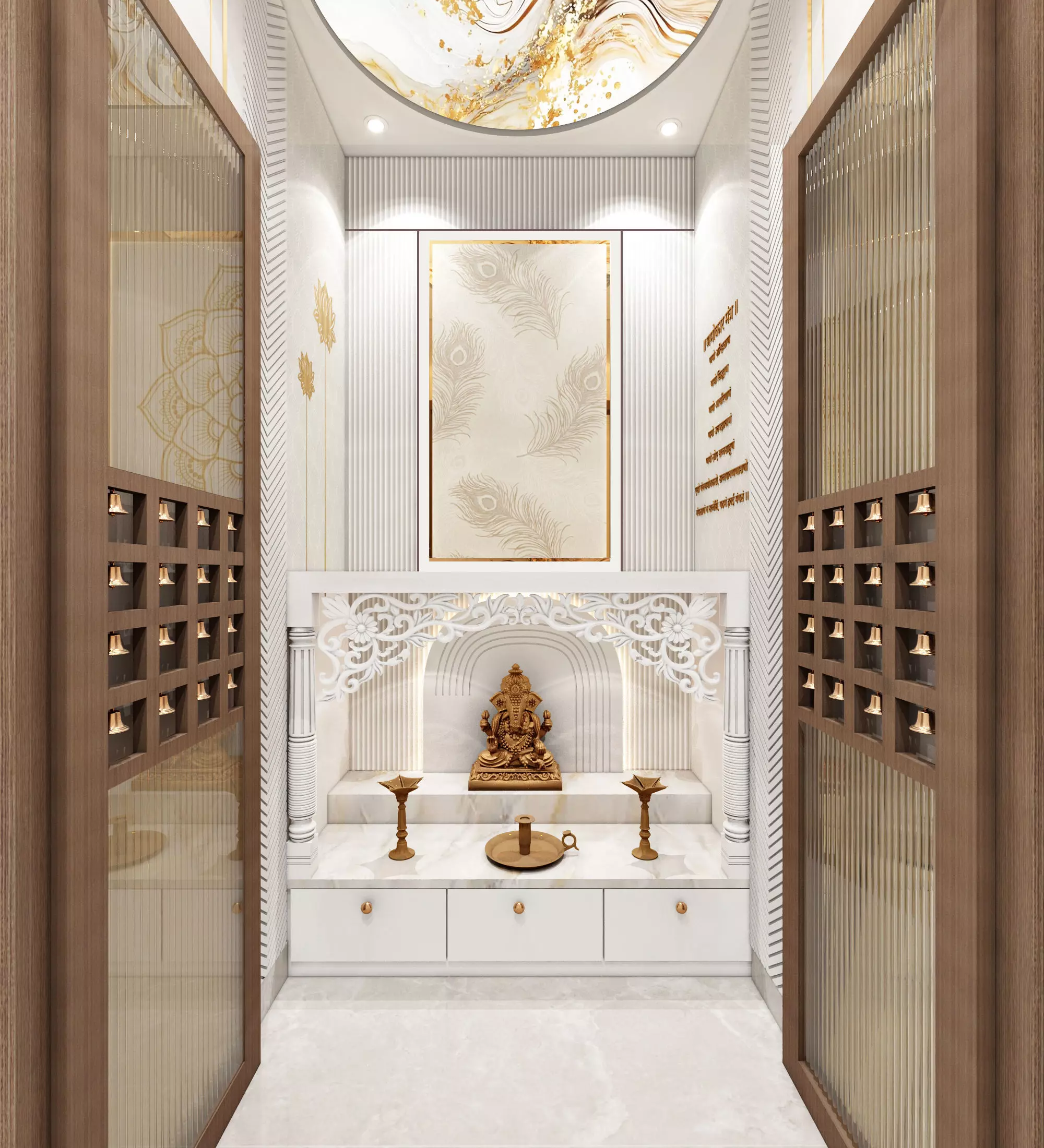 Temple 10 Low-poly 3D model_0