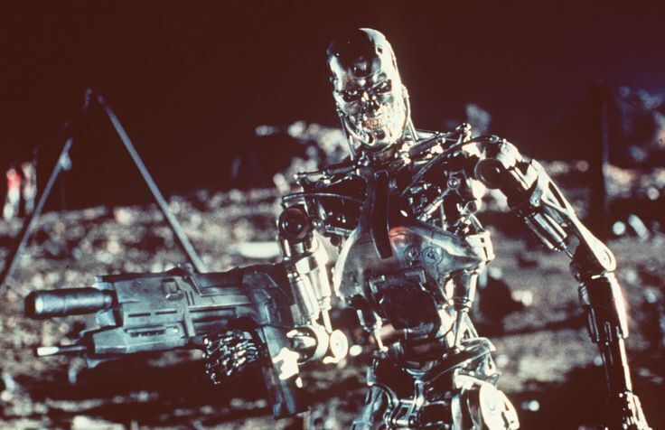 Terminator T-800 Endoskeleton Rekvizit T2 V5 High Detal 3D print model_14