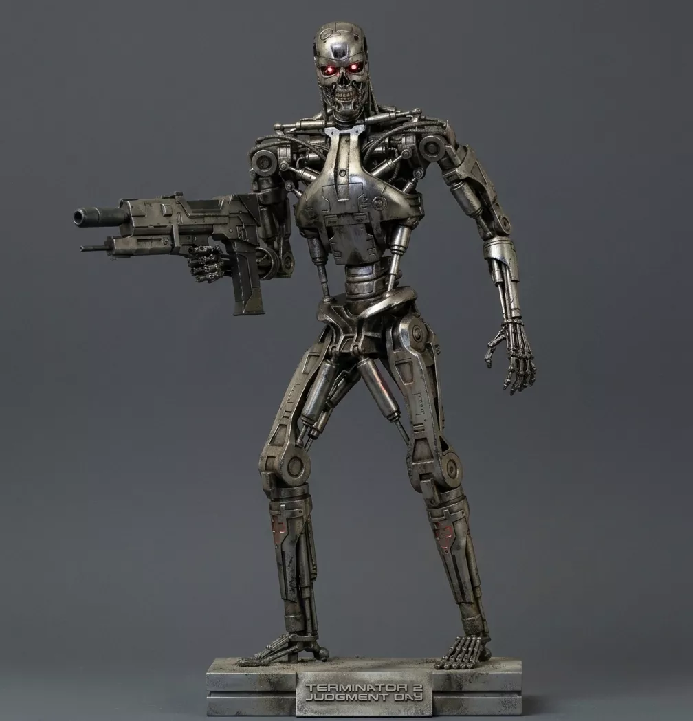 Terminator T-800 Endoskeleton Rekvizit T2 V5 High Detal 3D print model