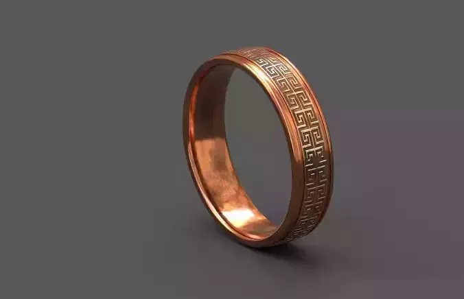 High-Quality 3D Ring Model