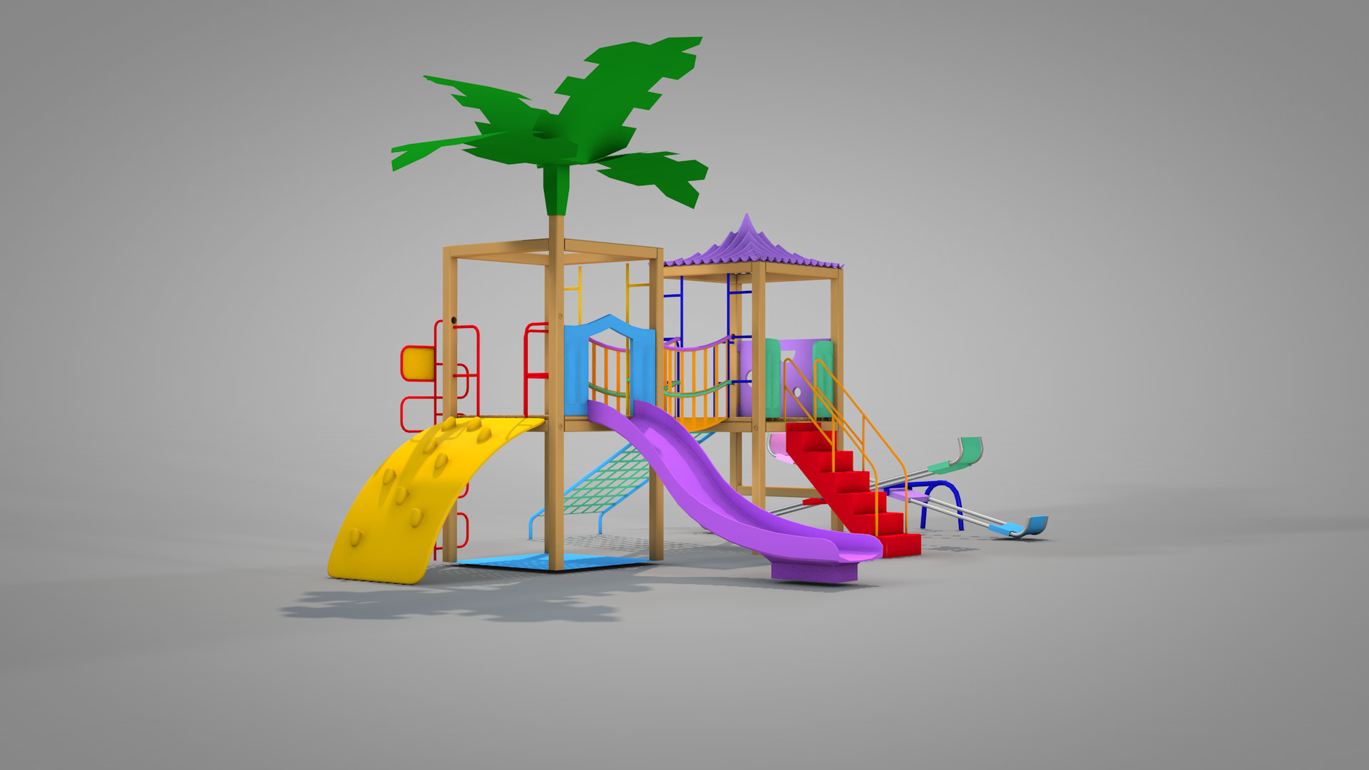 Playground Allegro 3D model_8
