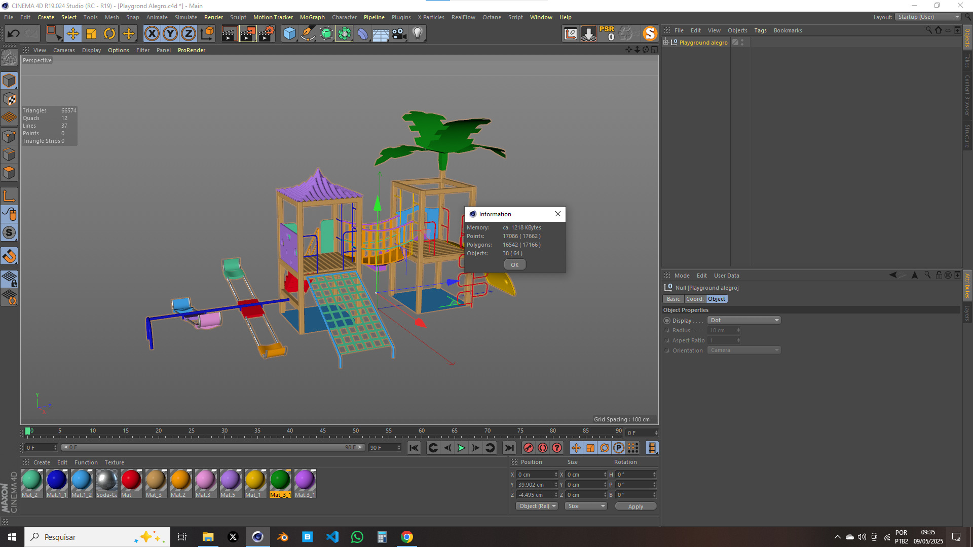 Playground Allegro 3D model_15