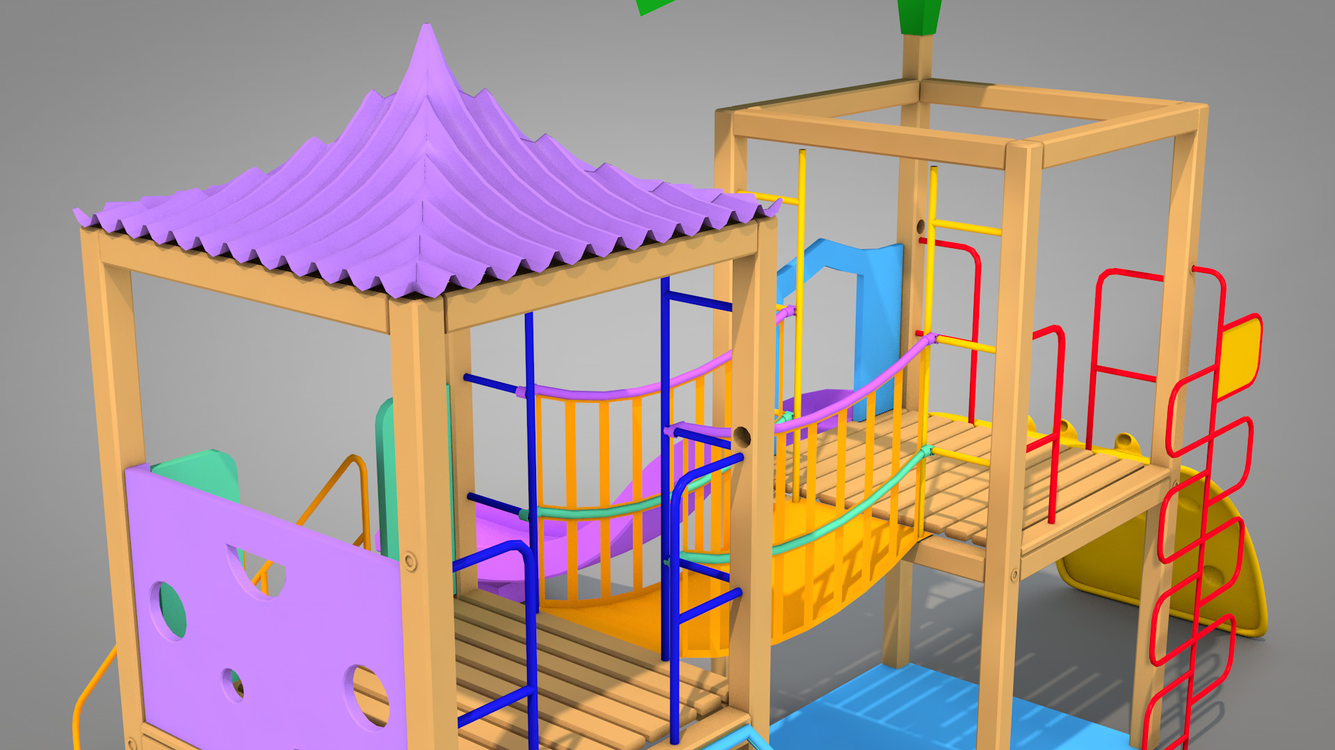 Playground Allegro 3D model_3