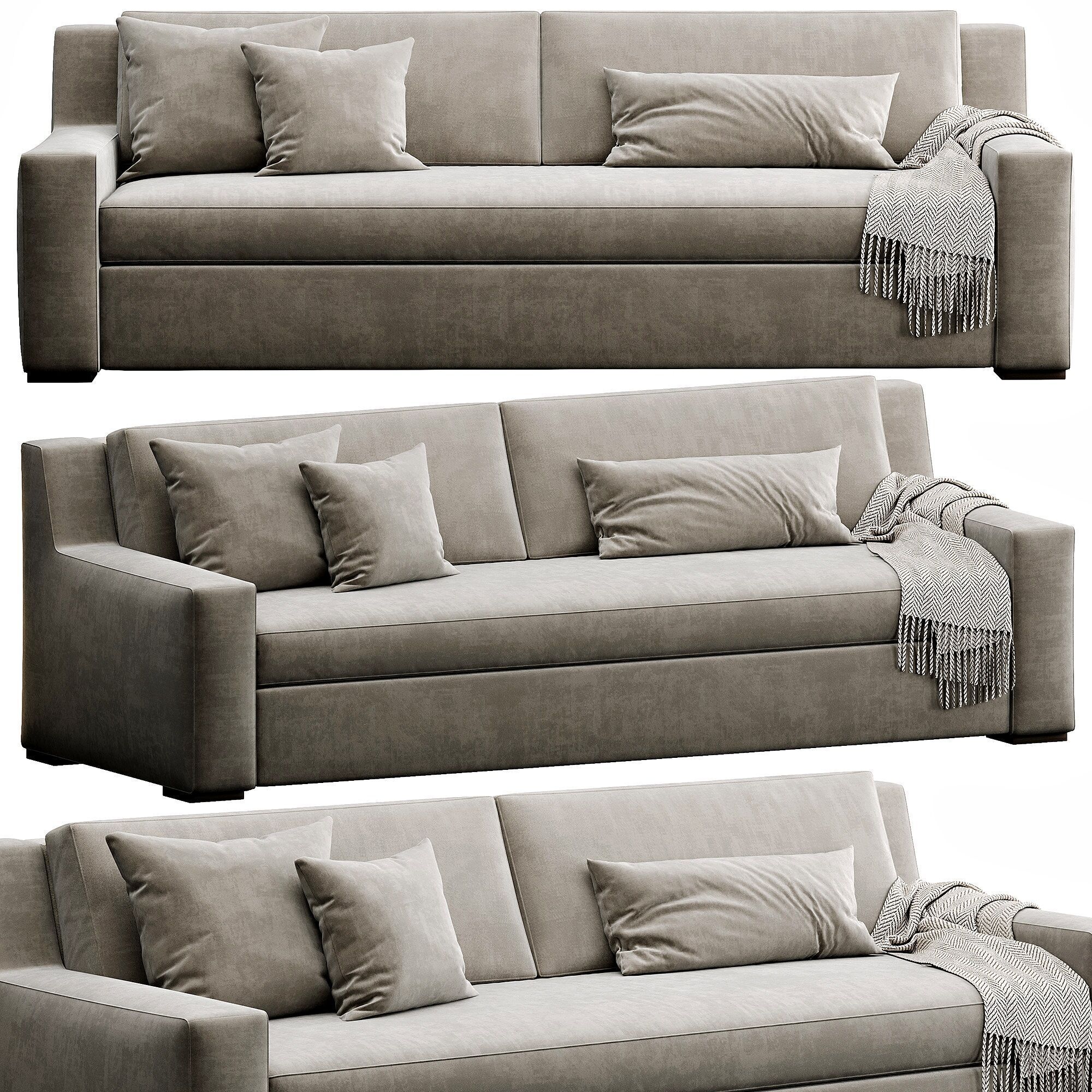 Restoration Hardware Modena 3D model_4