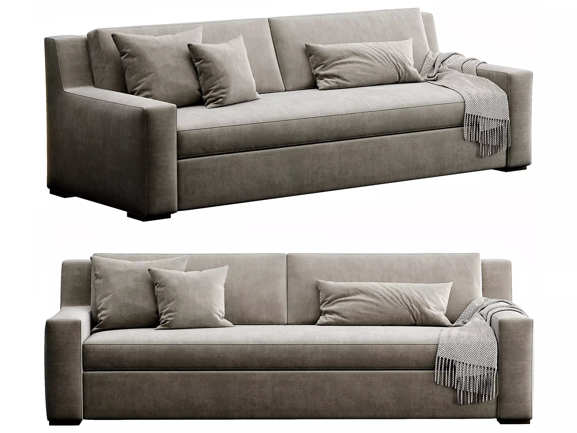 Restoration Hardware Modena 3D model_0