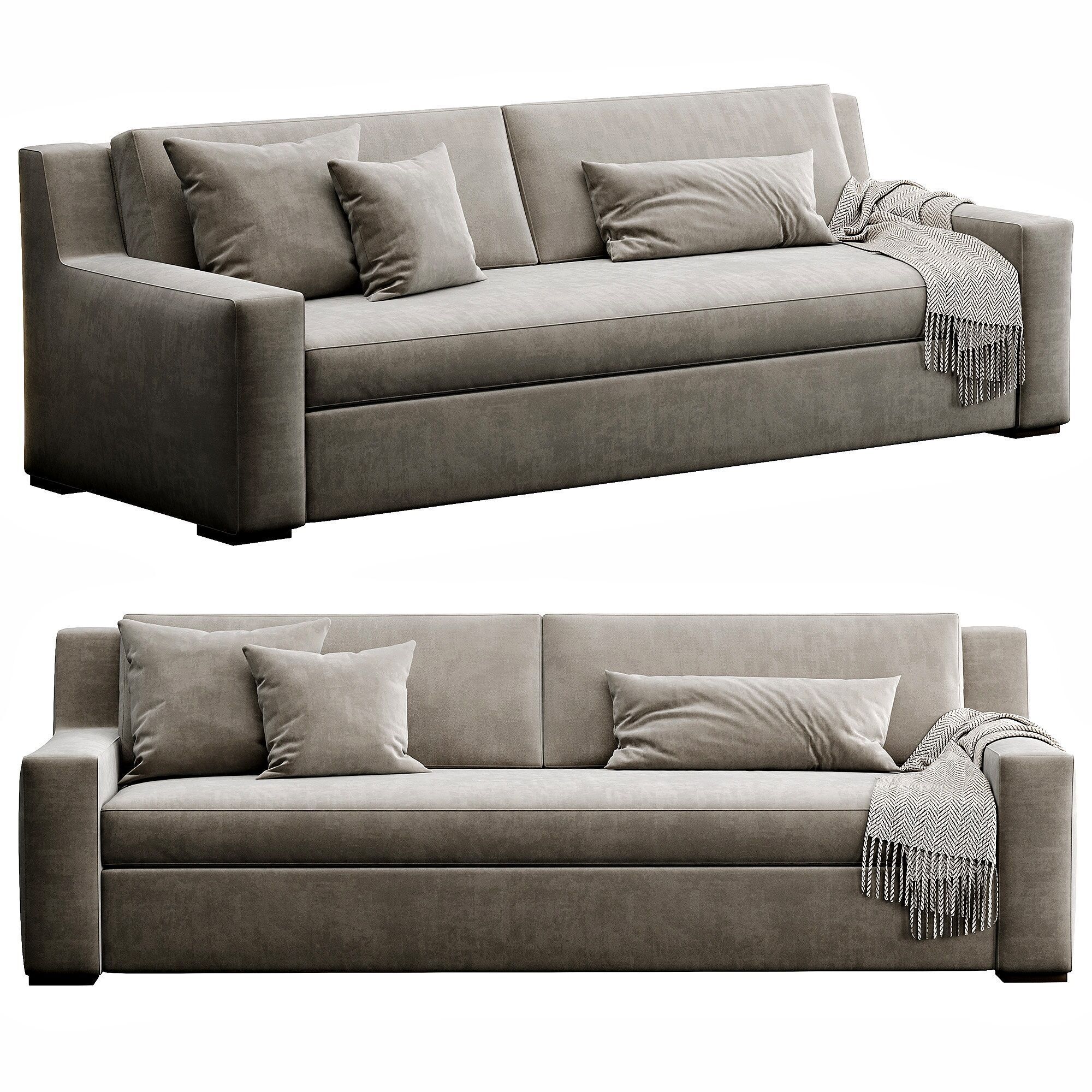 Restoration Hardware Modena 3D model_1